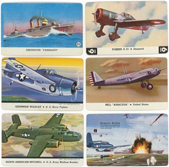 1940s R112 Leaf "Card-O: Aeroplanes Collection (185+) Including Sets